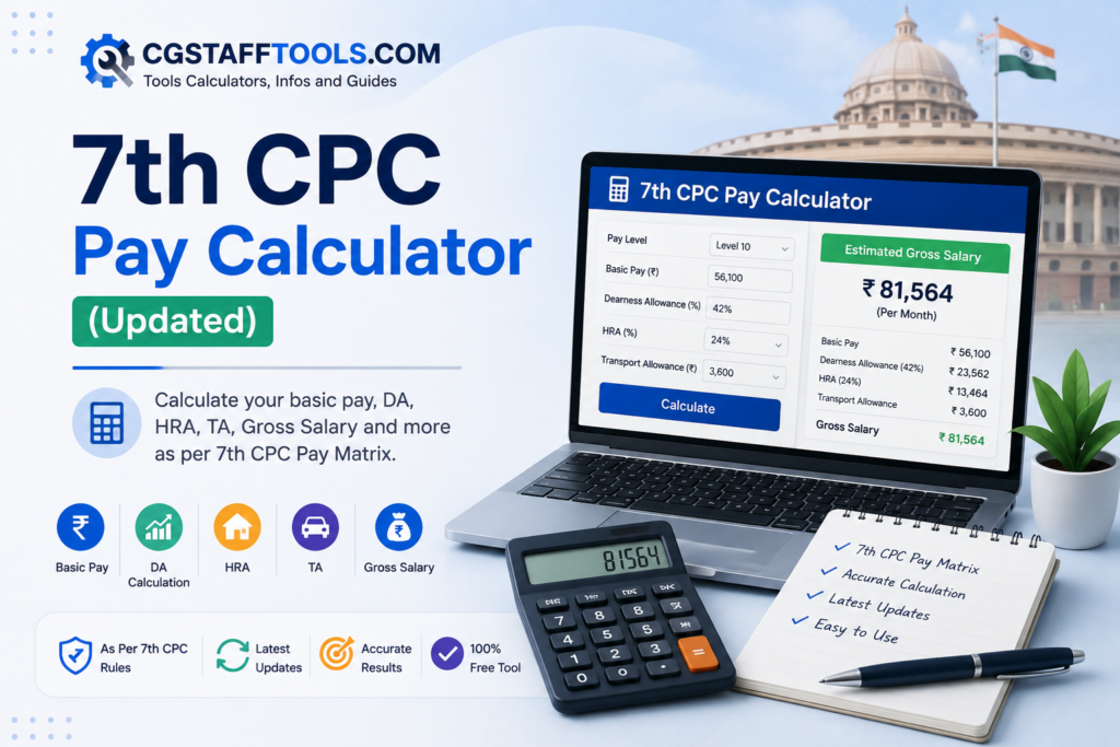 7th CPC Pay calculator