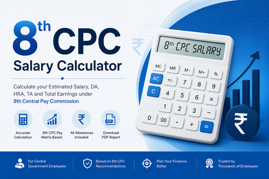 8th CPC Salary Calculator