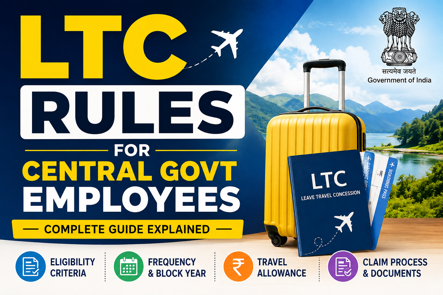 LTC Rules 2026–2029: Block Year, Eligibility & Carry Forward Explained