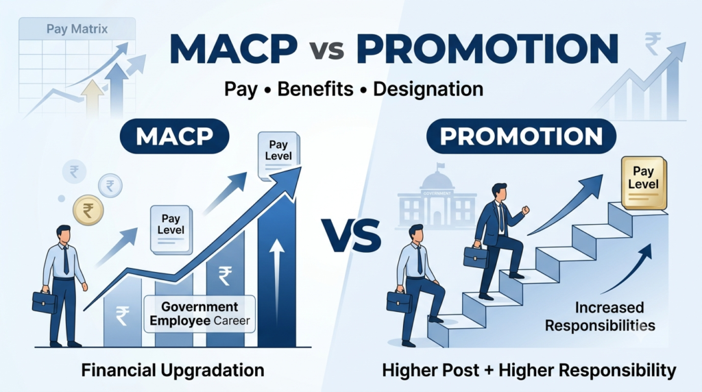 MACP vs Promotion What Is the Difference in Pay & Benefits