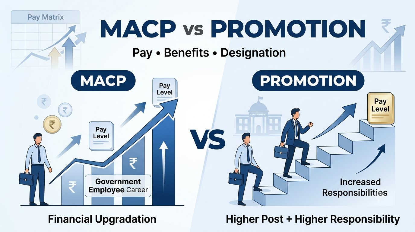 MACP vs Promotion What Is the Difference in Pay & Benefits