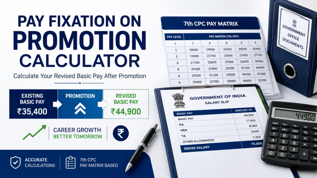Pay Fixation calculator