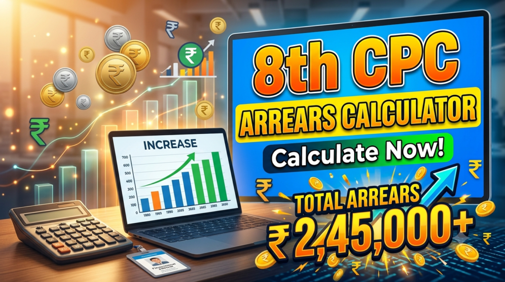 8th CPC Arrears Calculator
