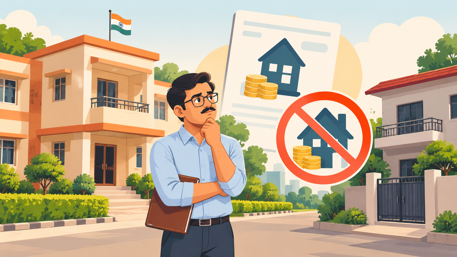 When Is a Government Employee Not Eligible for HRA